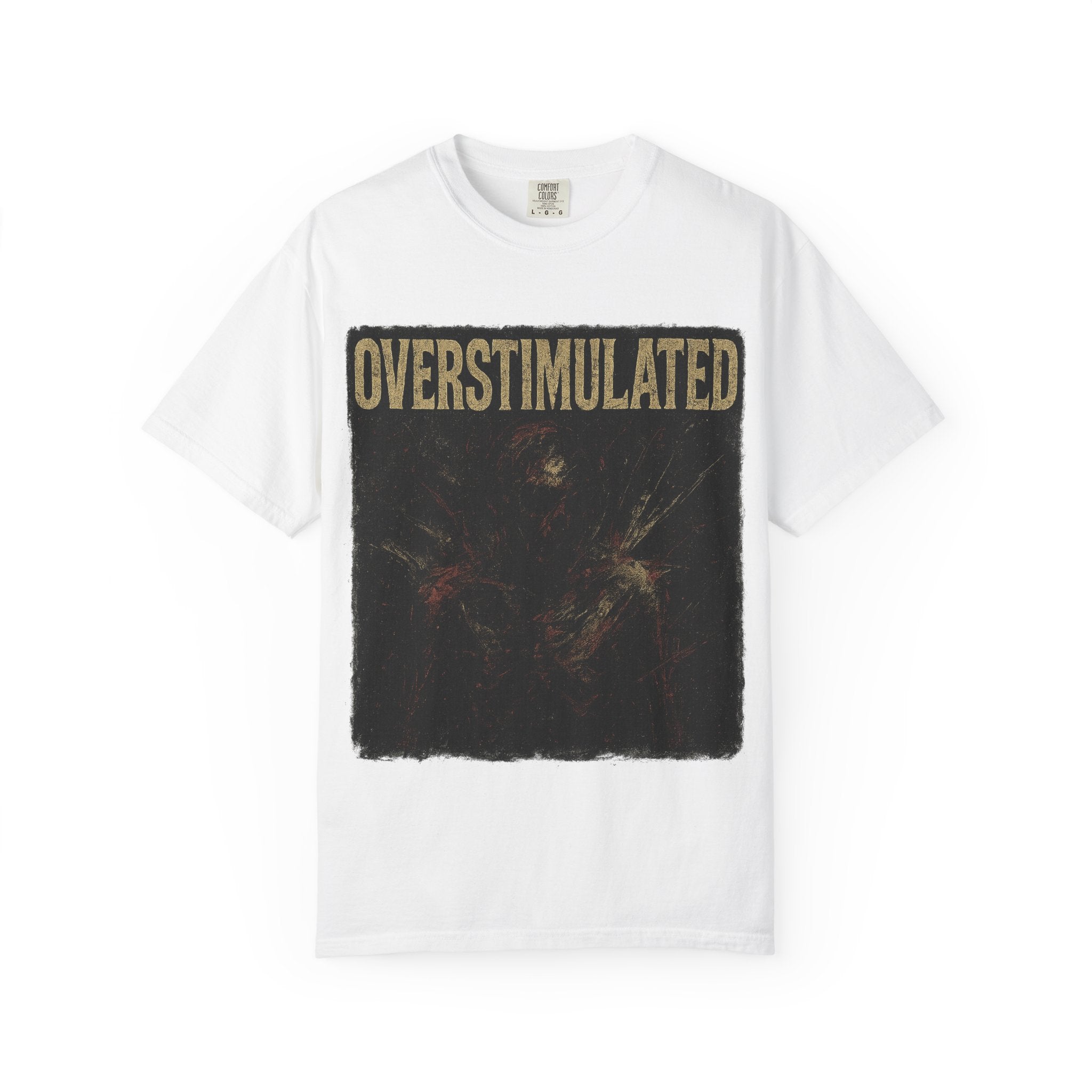 Overstimulated - Grunge Cotton Tee