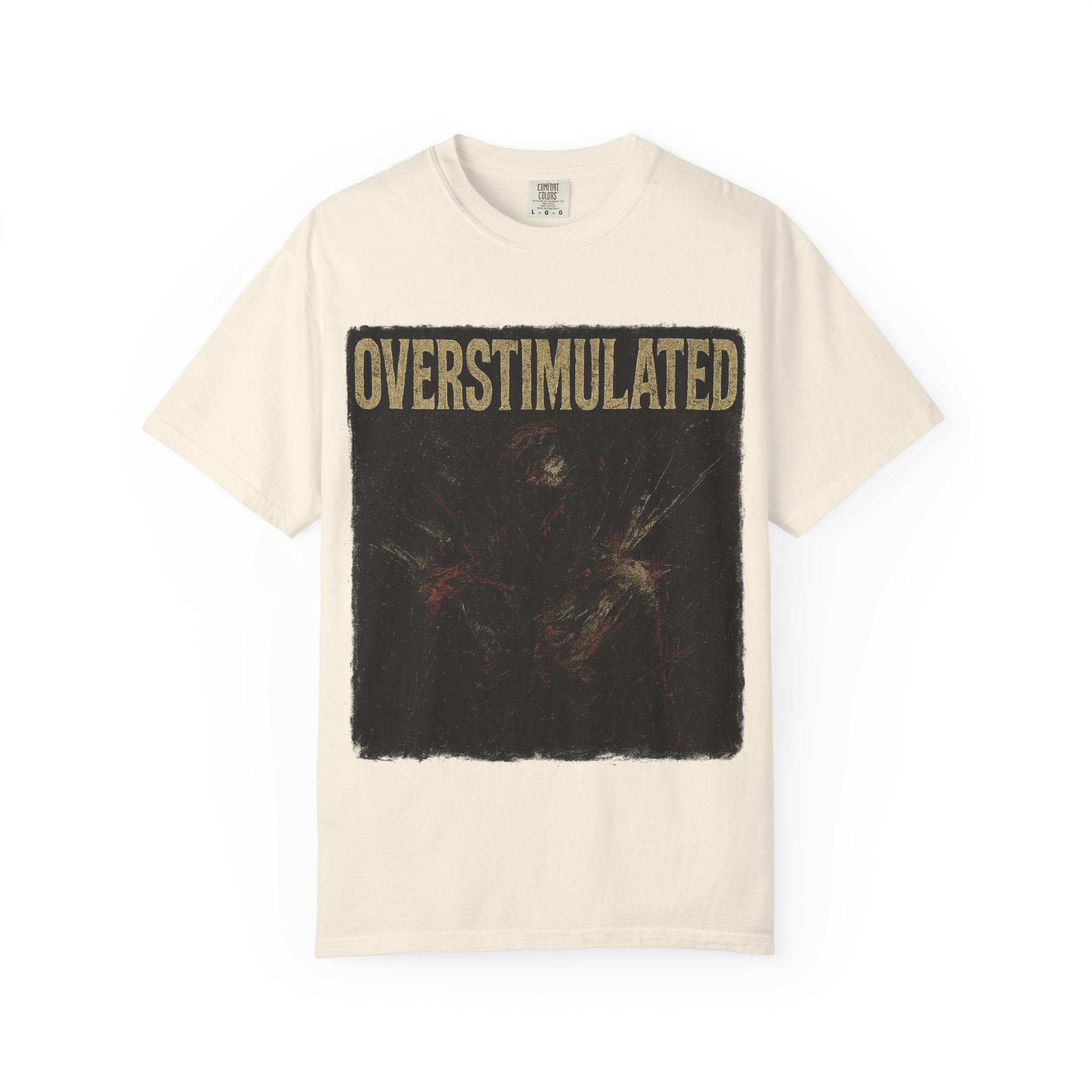 Overstimulated - Grunge Cotton Tee