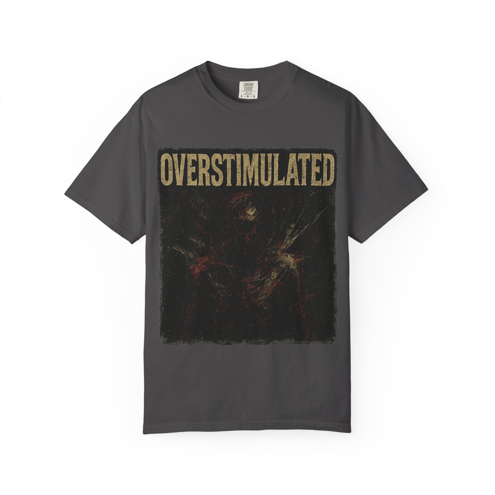 Overstimulated - Grunge Cotton Tee