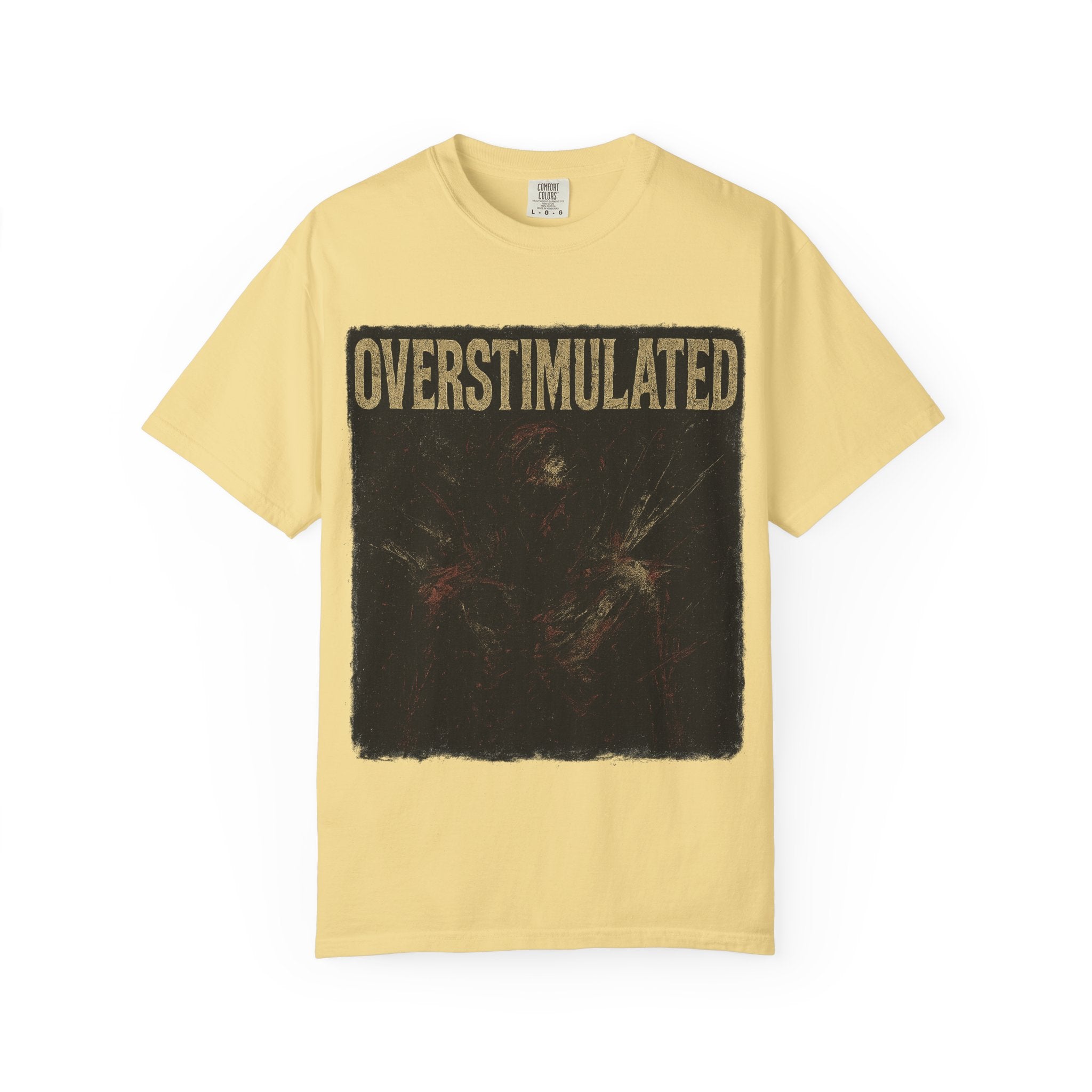 Overstimulated - Grunge Cotton Tee